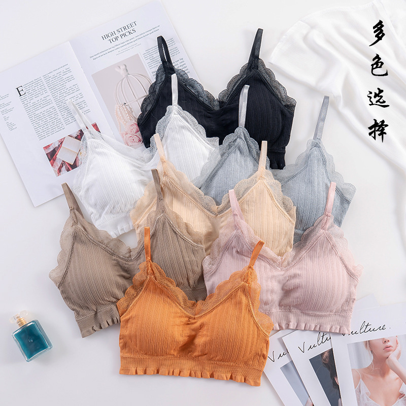 Sheer Bra Lace - Soutien-gorge de sport sans couture pour