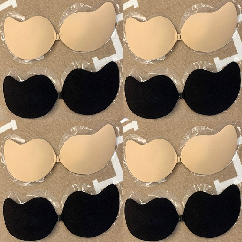 Strapless Bra Adhesive - 1/2 paires de soutiens-gorge push-up invisibles