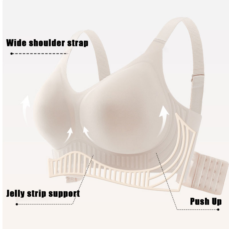 Minimizer Bra Women - Soutiens-gorge sans fil grande taille à