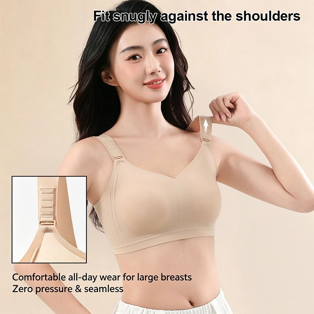 T Shirt Bra Seamless - Soutiens-gorge amincissants pour femmes, fins, sans