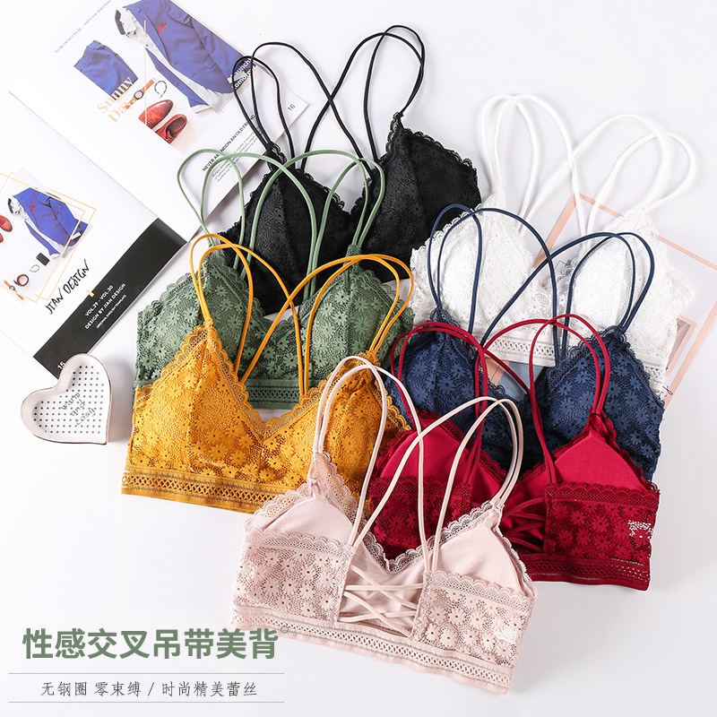 Sheer Bra Lace - Soutien-gorge de sport sans couture pour