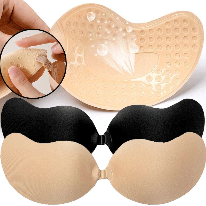Strapless Bra Adhesive - Coussinets adhésifs réutilisables pour les mamelons,