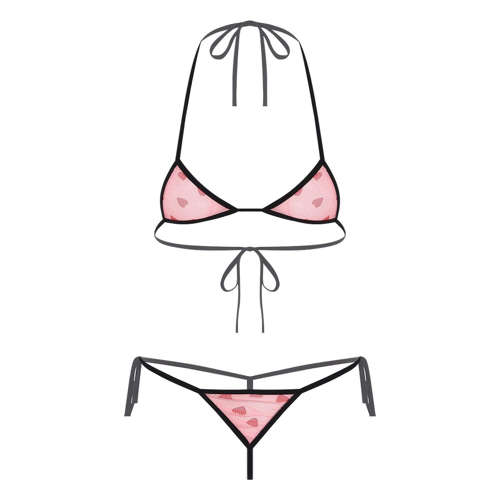 Femmes Micro Mini Bikini Linge - Sheer Mesh Bra avis et prix
