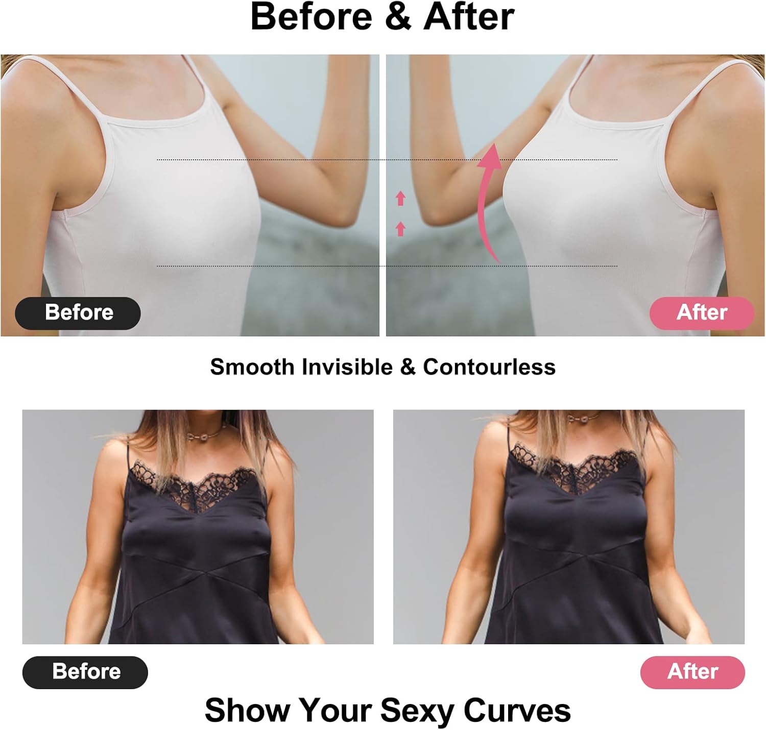 Soutien-gorge adhésif push-up  - Strapless Bra Adhesive avis et prix