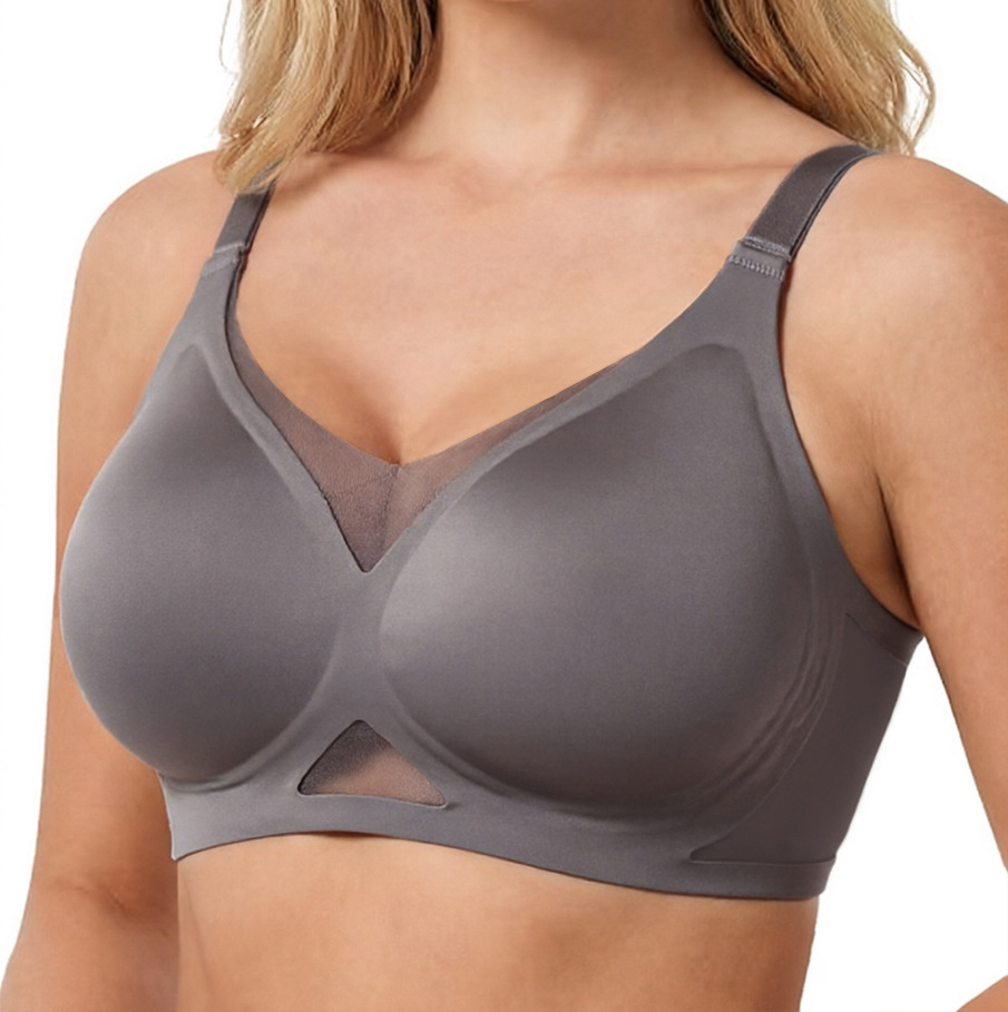 Soutien-gorge sans armatures s - Sheer Mesh Bra avis et prix