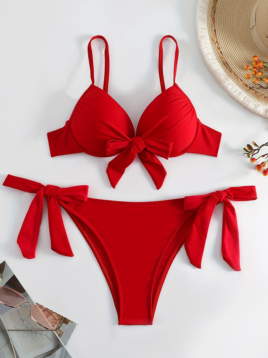 Sexy noué à armatures soutien- - Underwire Bra Padded avis et prix