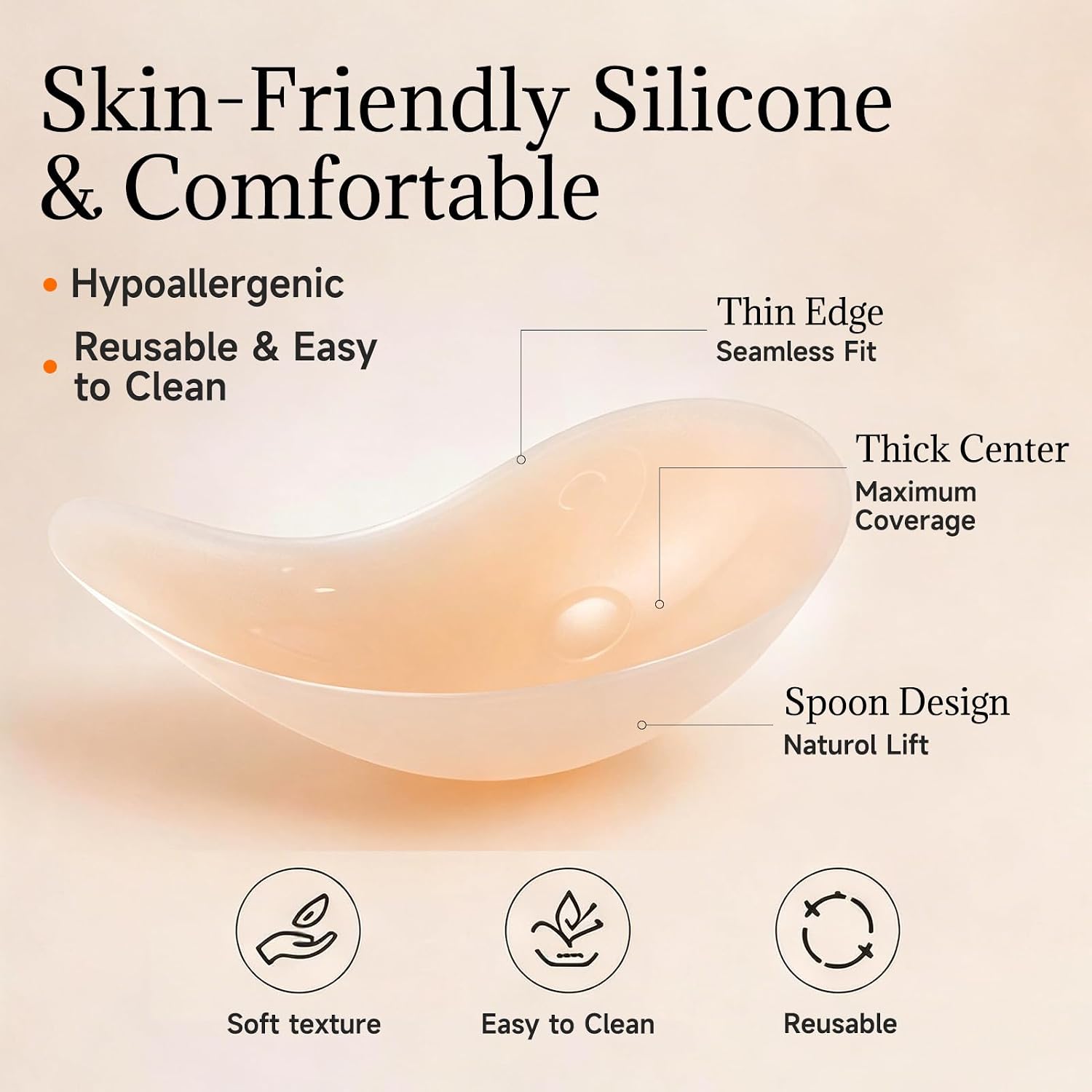 Coussinets de poitrine en sili - Backless Bra Sticky avis et prix