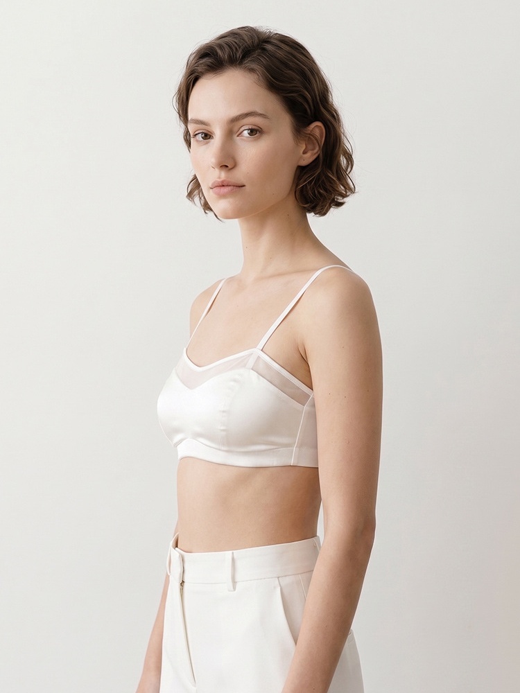 Birdtree, Soutien-gorge 19MM 9 - Sheer Mesh Bra avis et prix